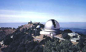 Lick Observatory on Mt. Hamilton 