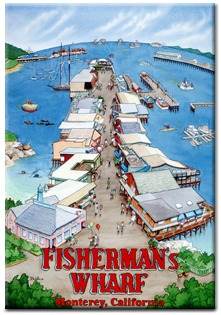 Fishermen's Wharf in Monterey, CA